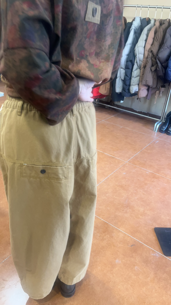 休闲裤直筒九分秋冬