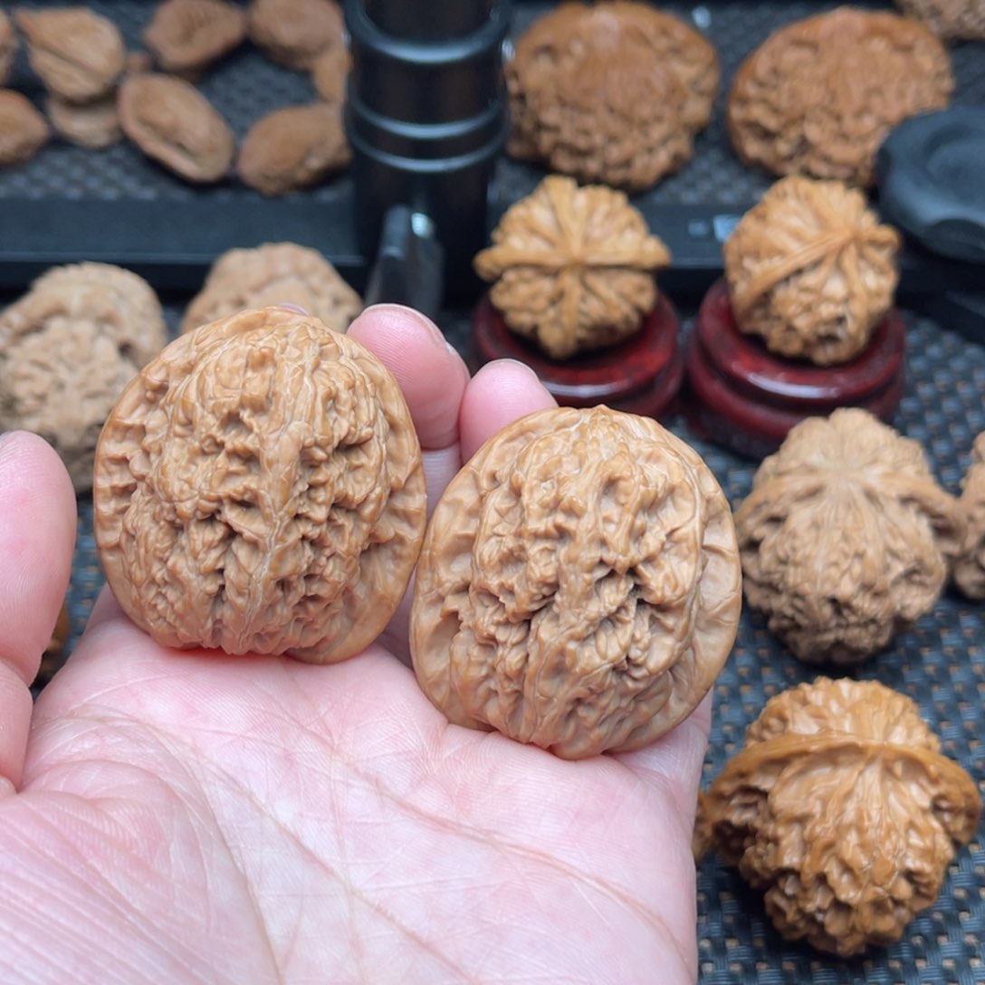 文玩核桃吊坠40尺华北将军榜