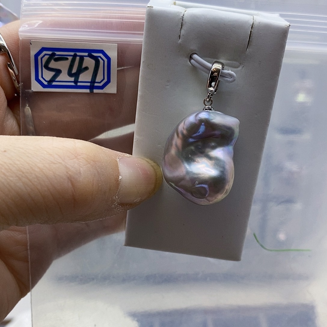 颈饰合金淡水珍珠