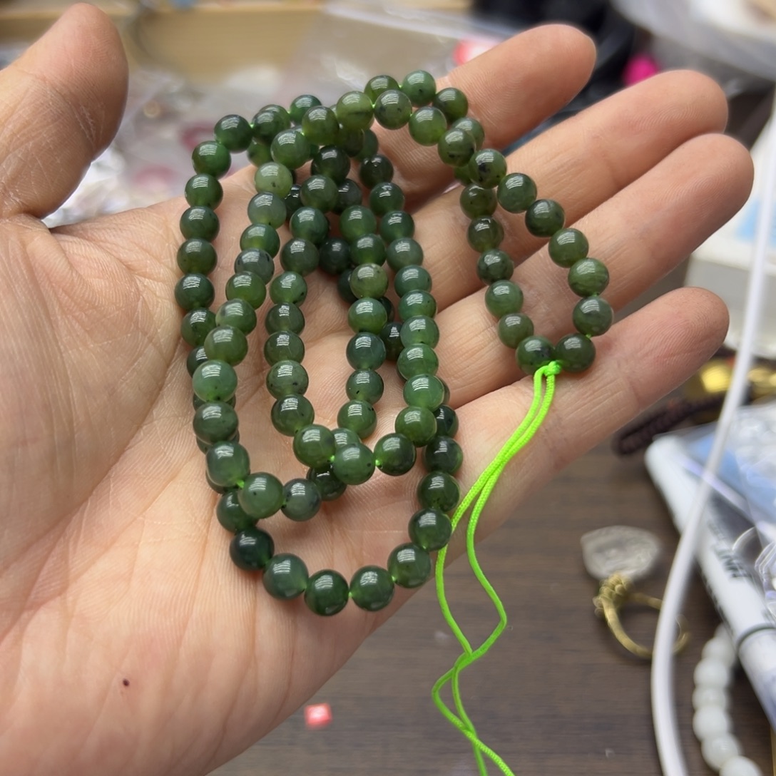 和田玉未镶嵌颈饰1304