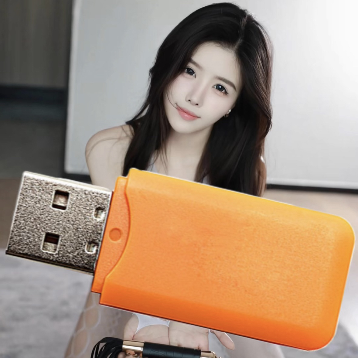 高清U盘日韩隐藏款内容优盘移动硬盘电影MP4高速个性usb通用