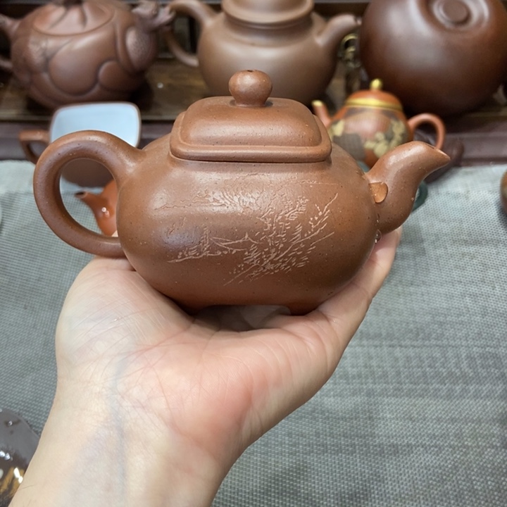 青***青茶壶紫砂宜兴紫砂