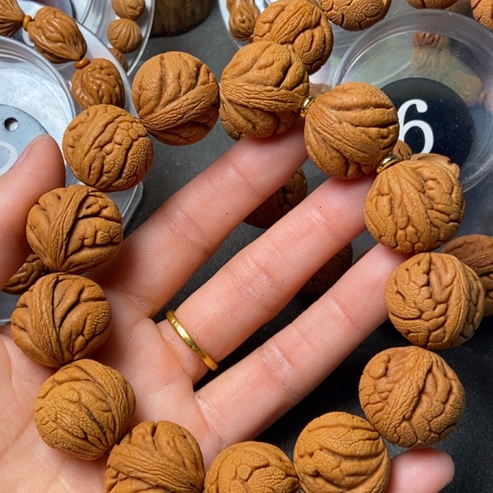 吊坠桃核陕西秦岭山桃核22