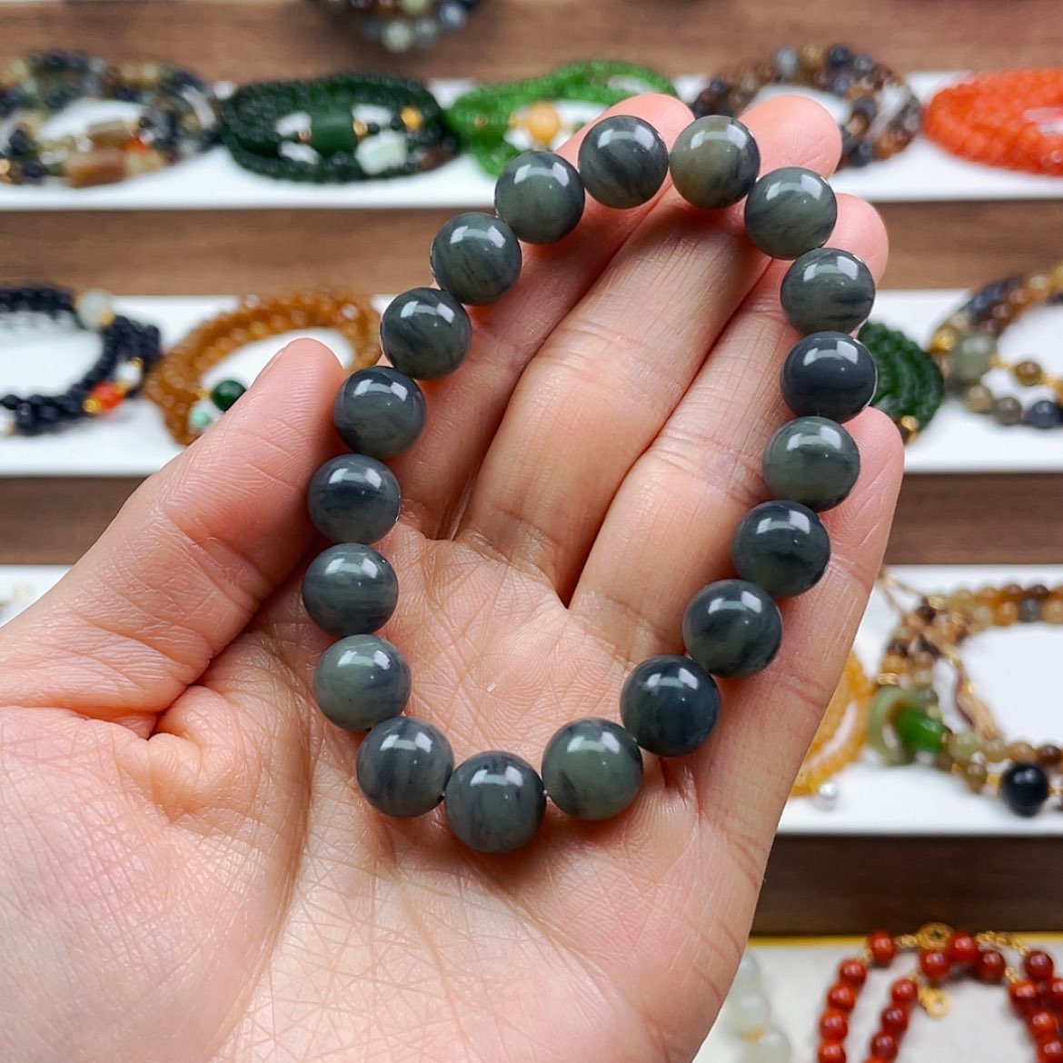 【闪购商品】和田玉未镶嵌手串