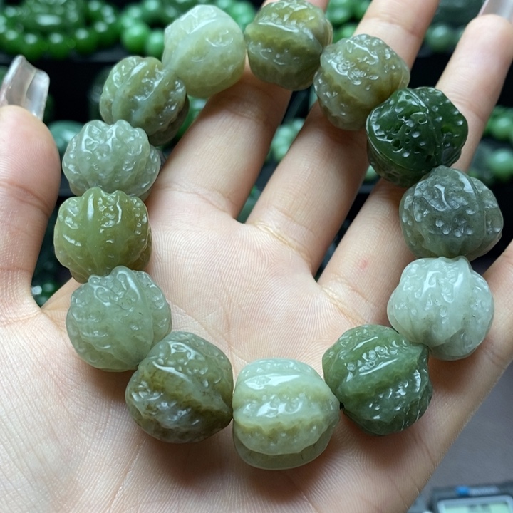 和田玉手串未镶嵌