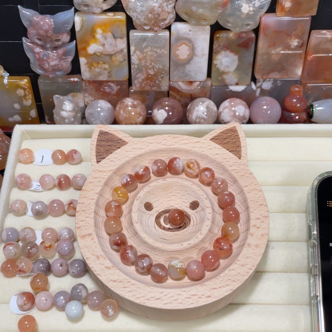 玛瑙/玉髓手链未镶嵌?**࿐