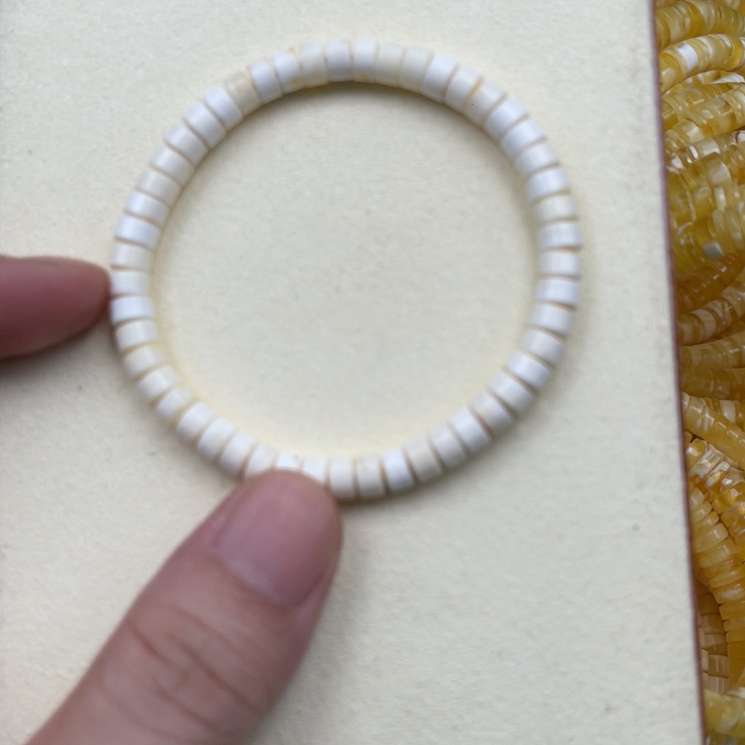 4***F未镶嵌琥珀手链6mm精工手串