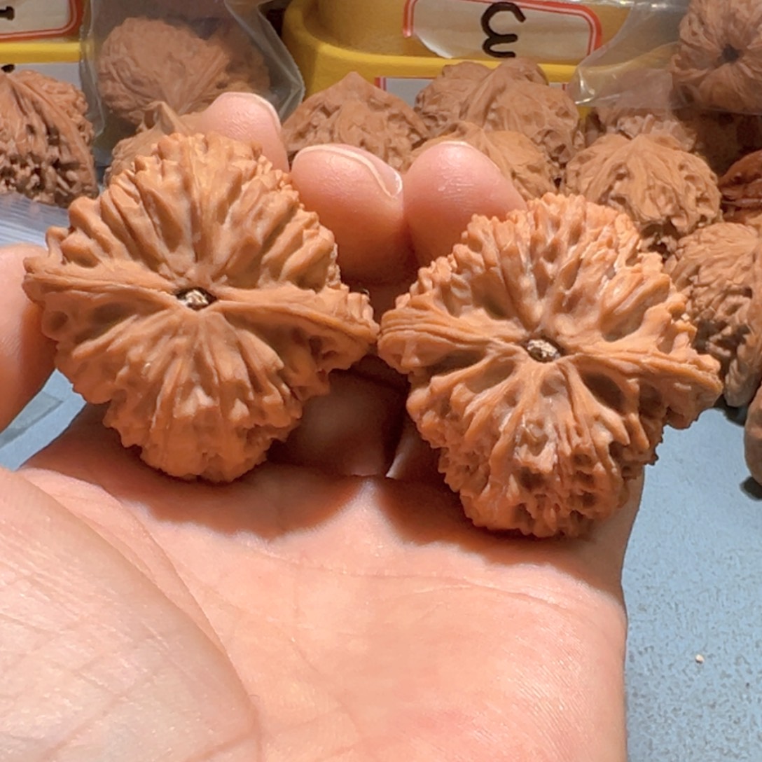 一***)文玩核桃吊坠南疆石41