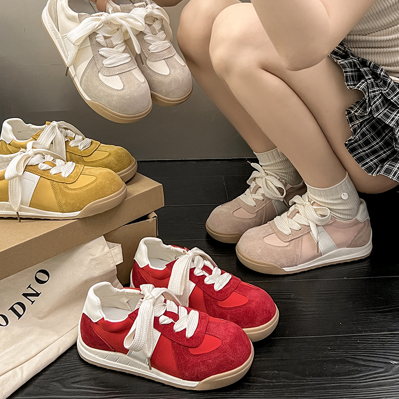 ZJ百搭时尚德训鞋休闲鞋女鞋