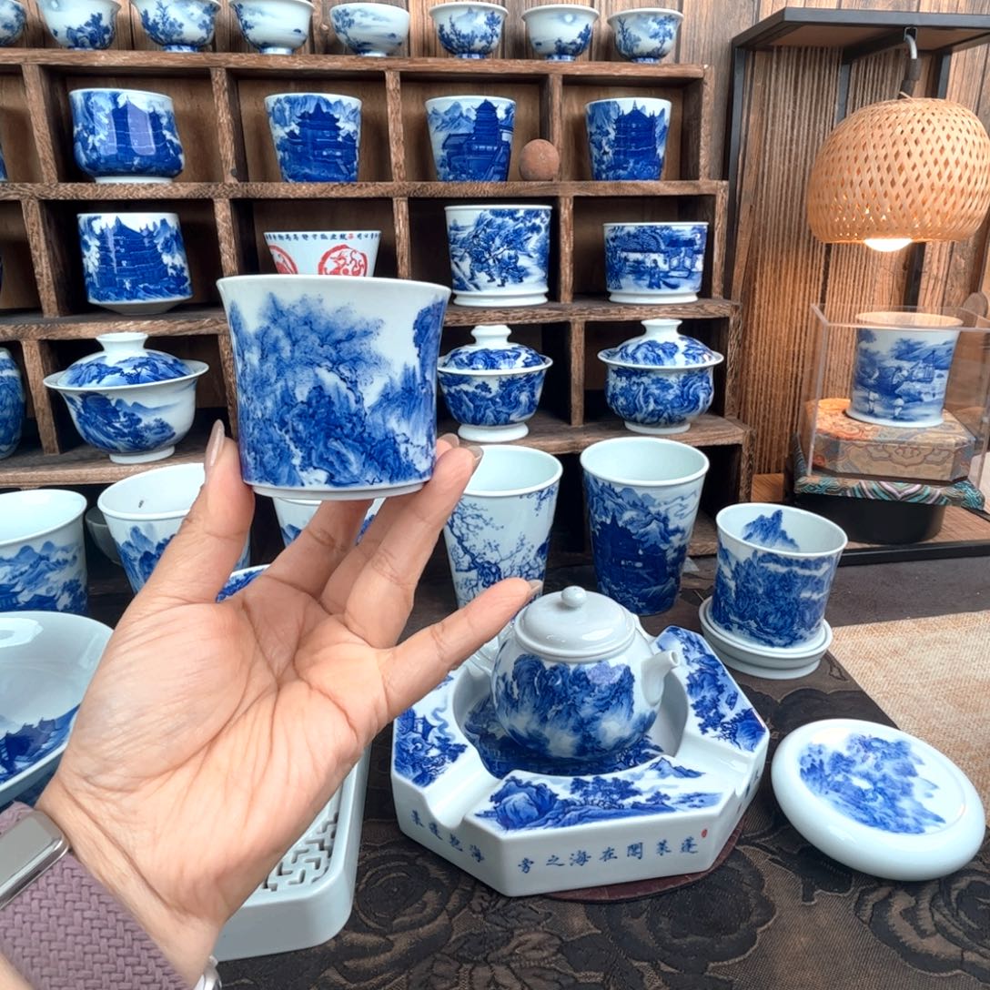 瓷片一笔一墨 叩玉山房