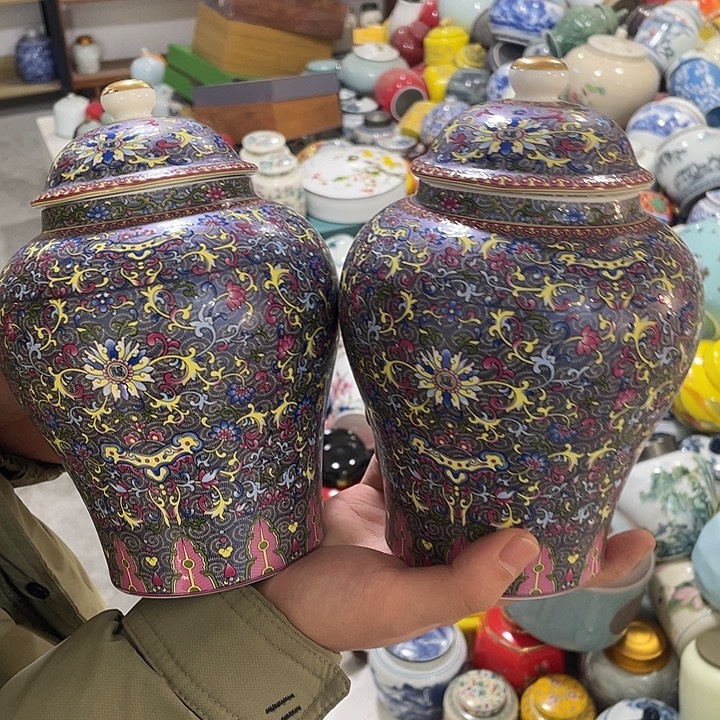 陶瓷罐茶叶罐密封罐