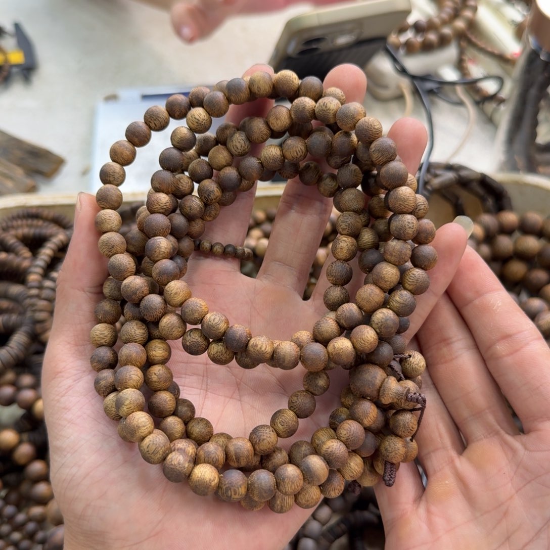 沉香碎屑沉香多圈0.8乌身24克多样性发一