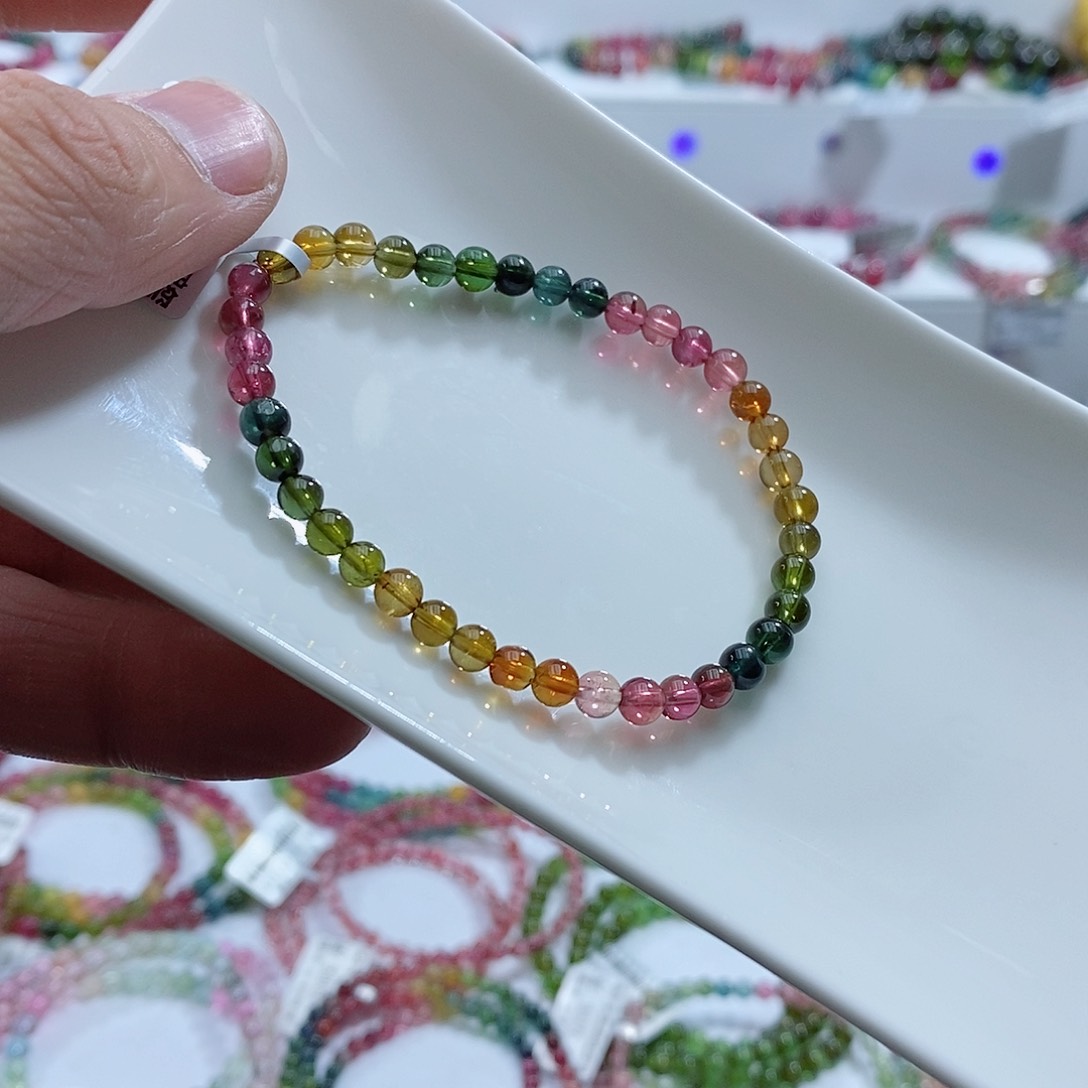 碧玺手链未镶嵌手链