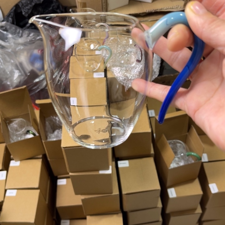 手工艺品玻璃忆然蓝凤玉