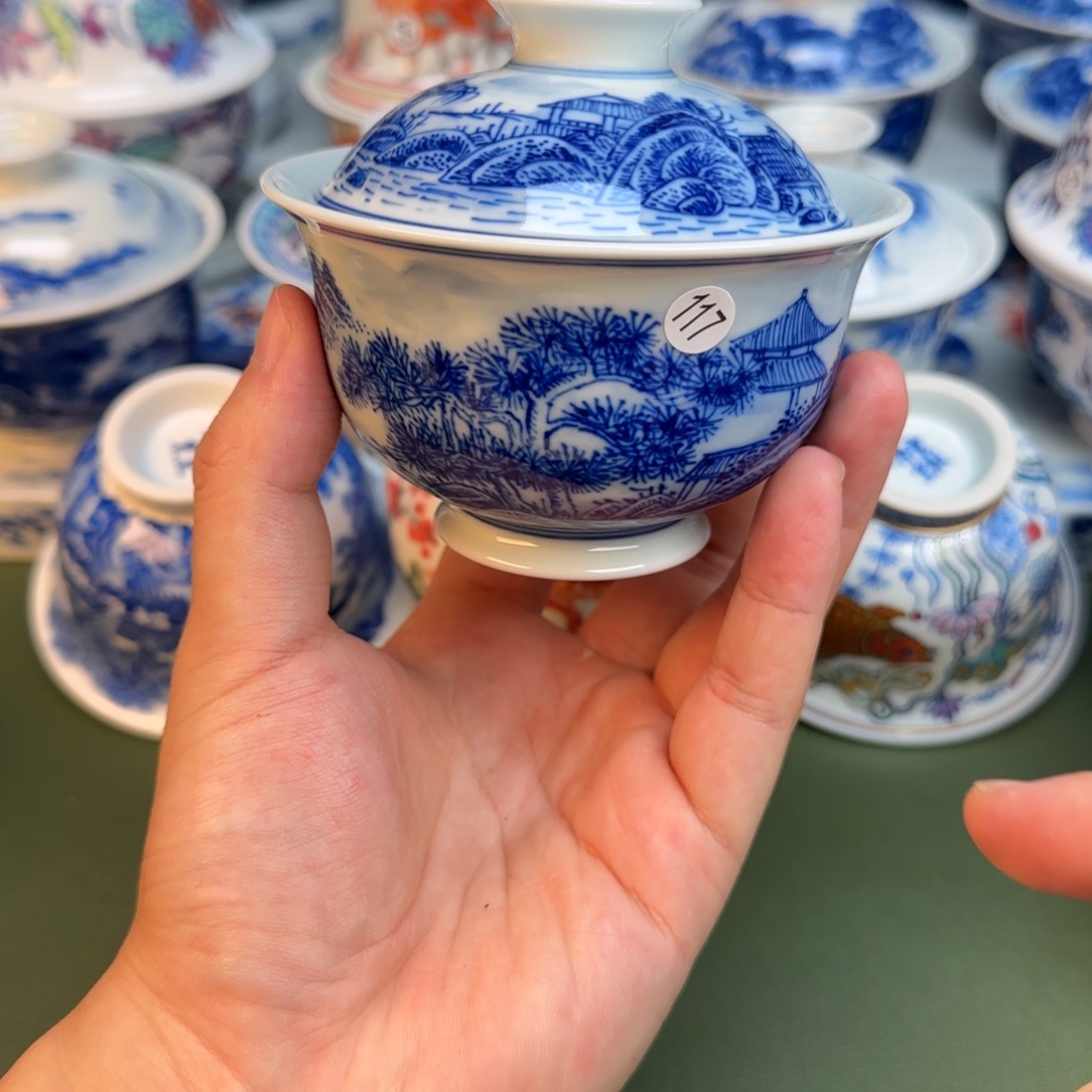 彦祖纯手工手绘茶具117