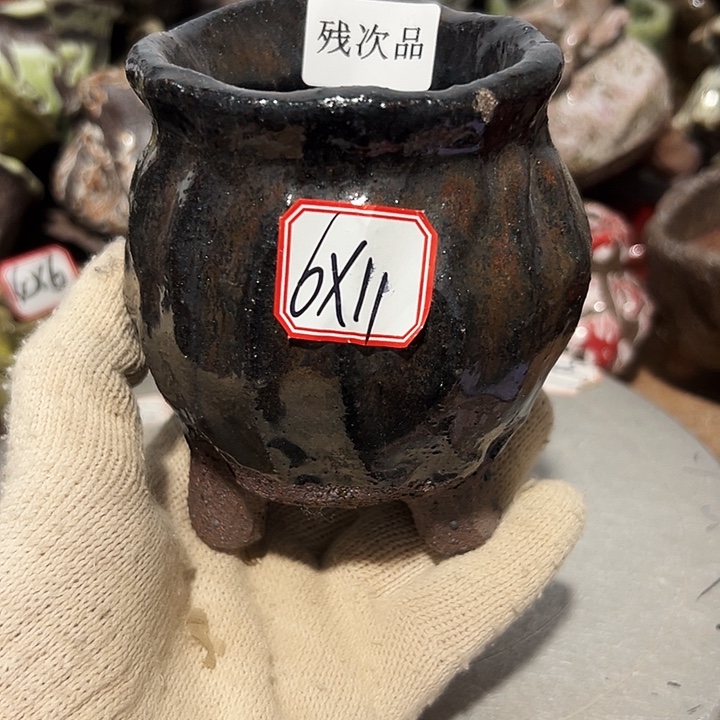 粗陶花盆制作就这样的