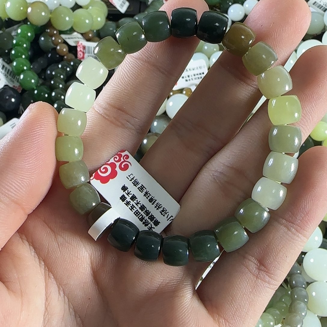 和田玉手链未镶嵌315