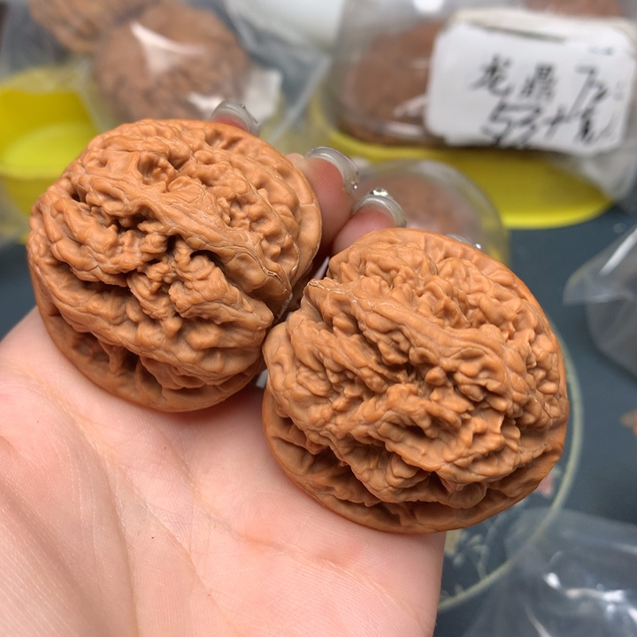 上***瓦把件文玩核桃43-35723-0