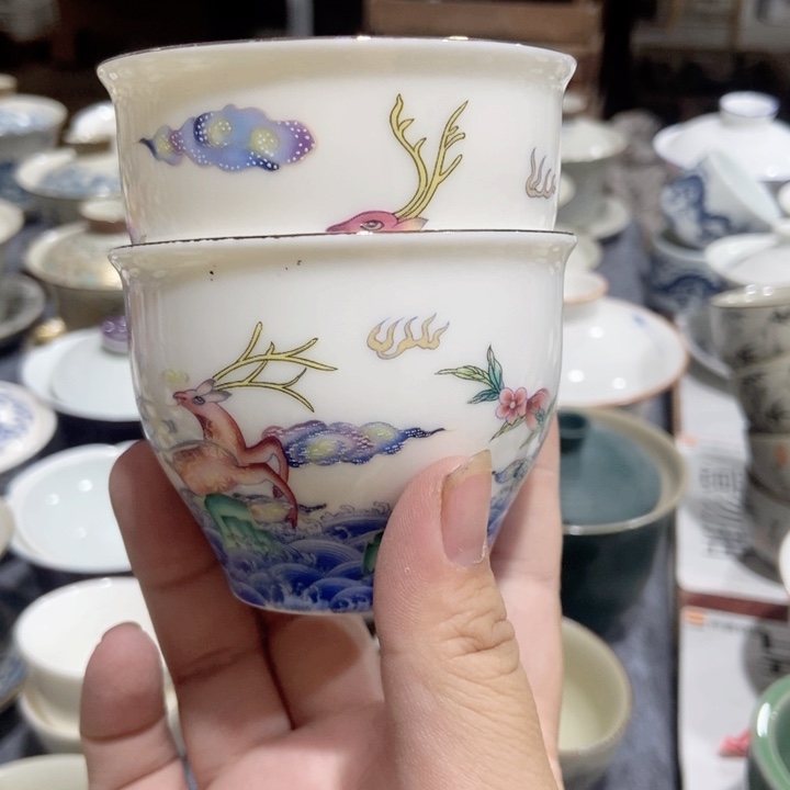 摆件茶具微瑕，介意勿拍