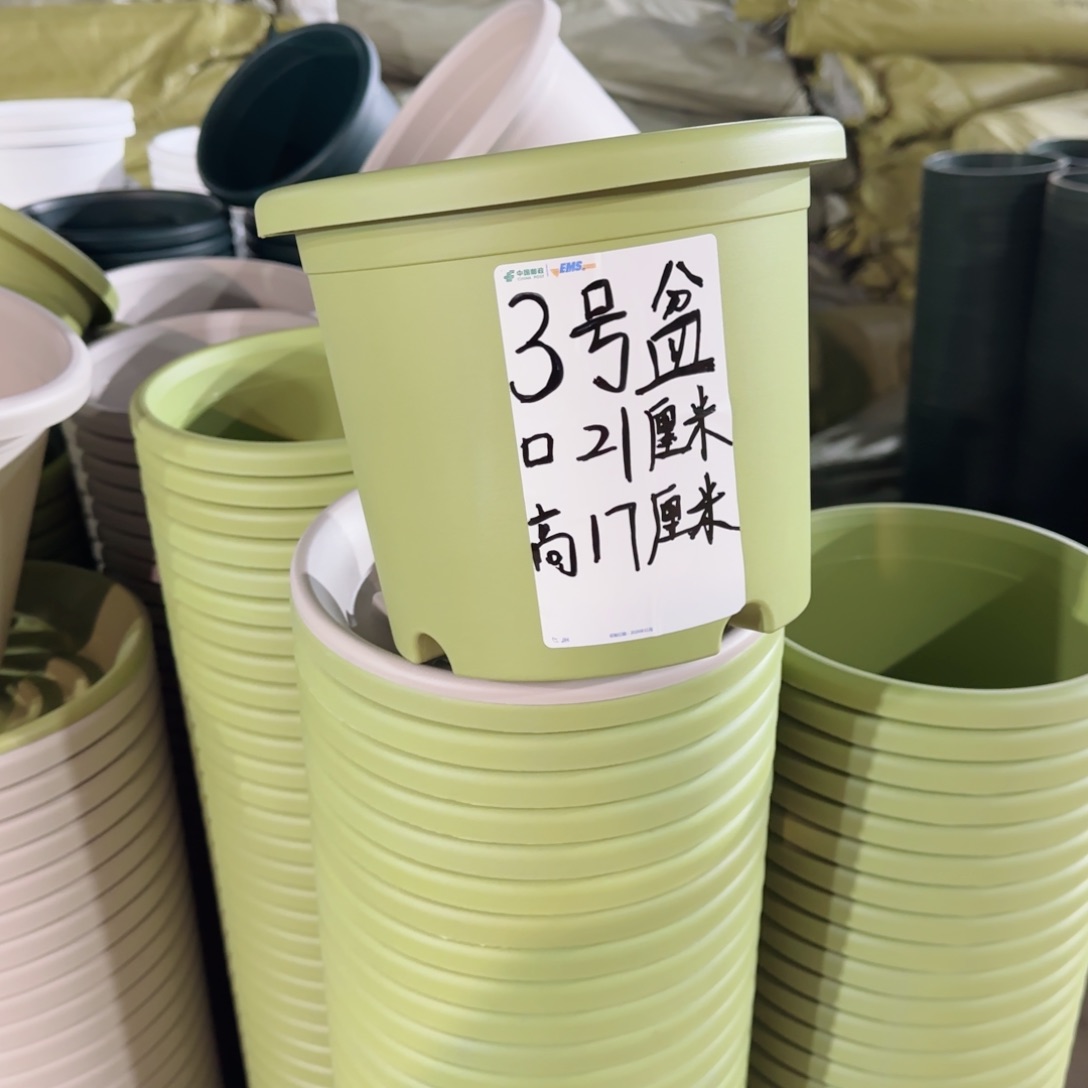 塑料四季3号6个带拖颜色看备注