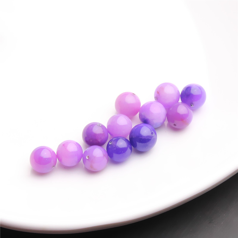 南非老料凝胶玉华10MM圆珠散珠 K0181 多样性发一