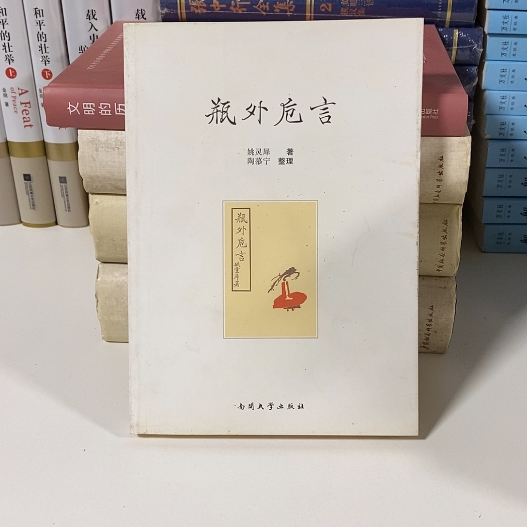 瓶外卮言……  瑕疵 