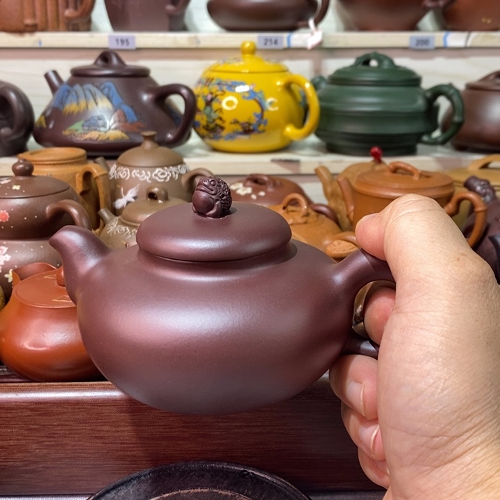 茶壶紫砂精工制作