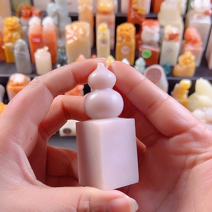 云南石印石2.6厘米，葫芦，包刻