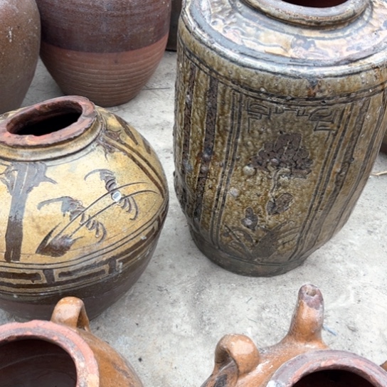 红陶闹*马口窑罐子