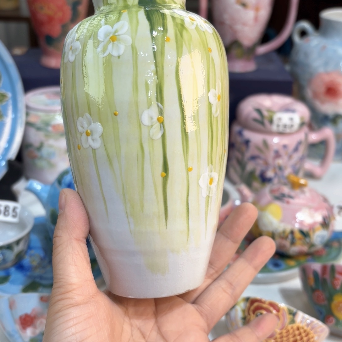 景德镇手绘高温釉下彩陶瓷茶具