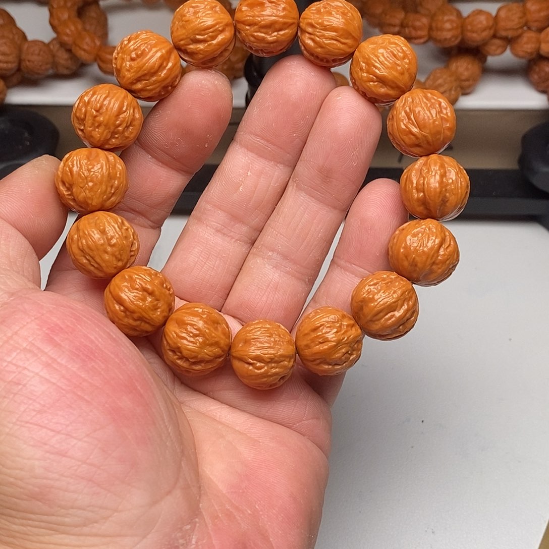文玩核桃手串文玩核桃1.7八棱