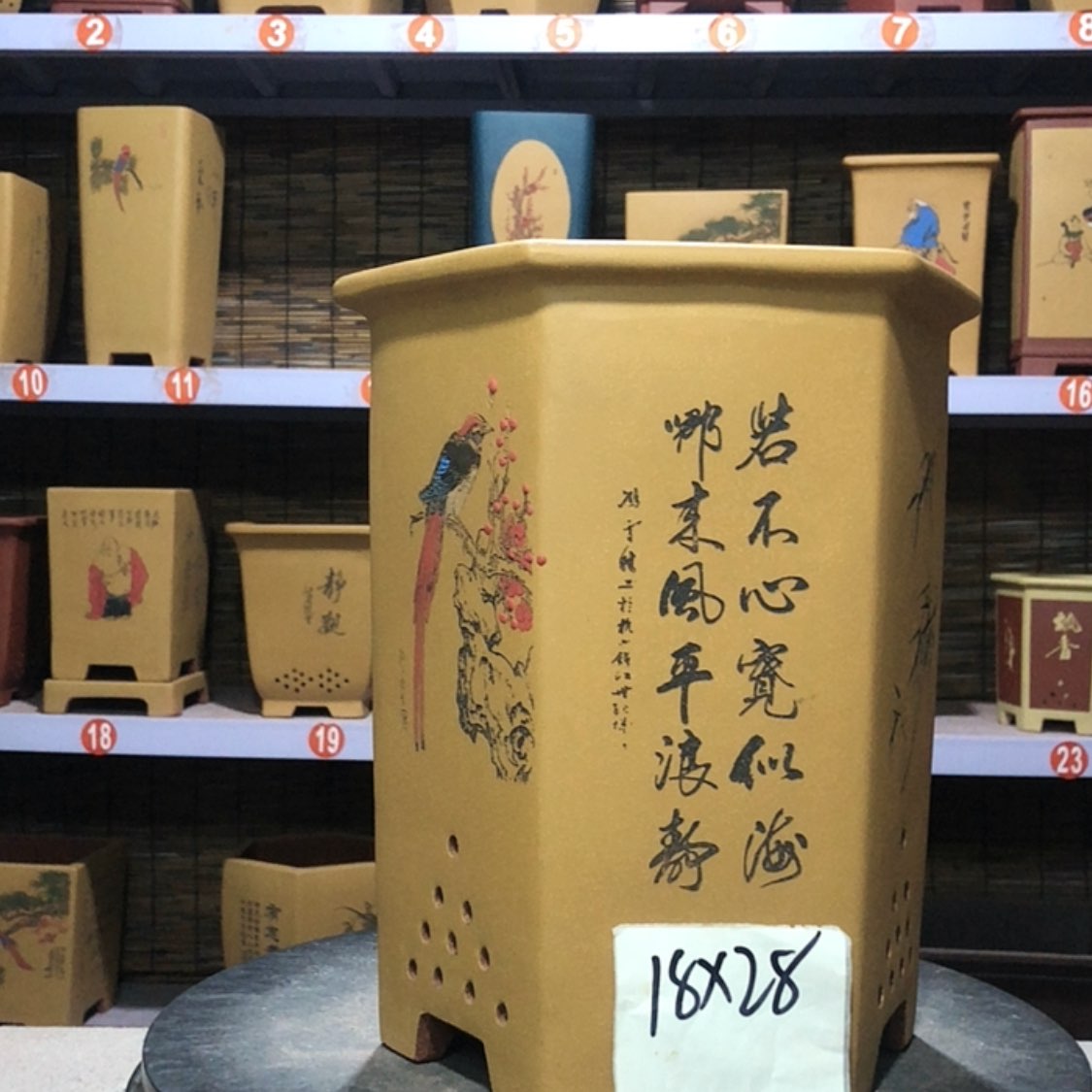 【闪购商品】紫砂花盆༺****