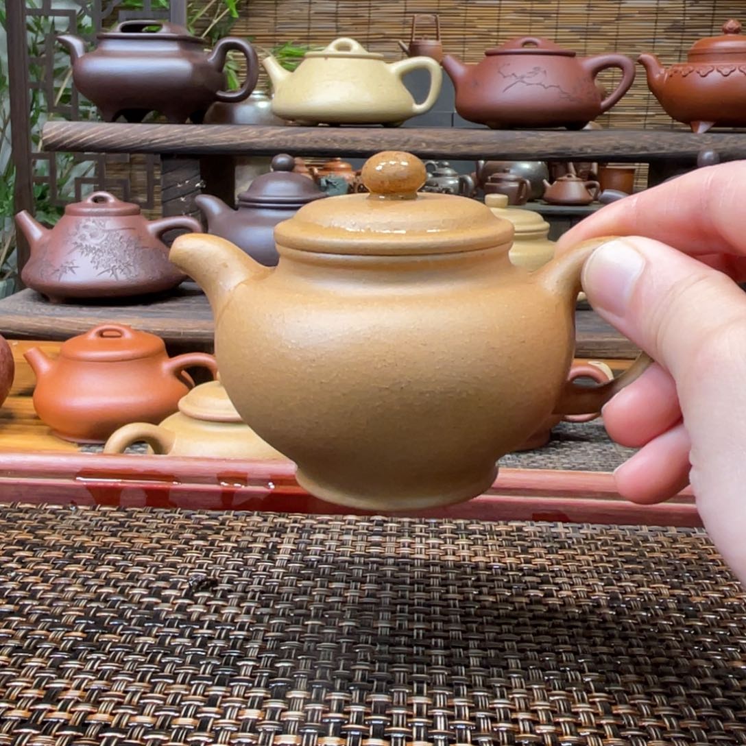 茶壶紫砂宜兴原矿紫砂手工制130