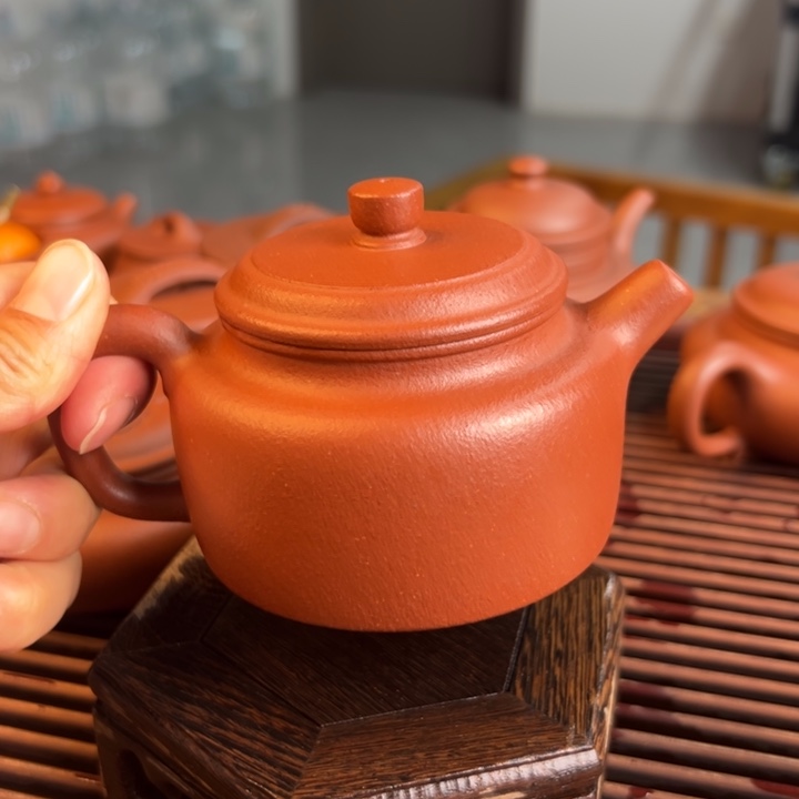 紫砂茶案降坡德中200cc