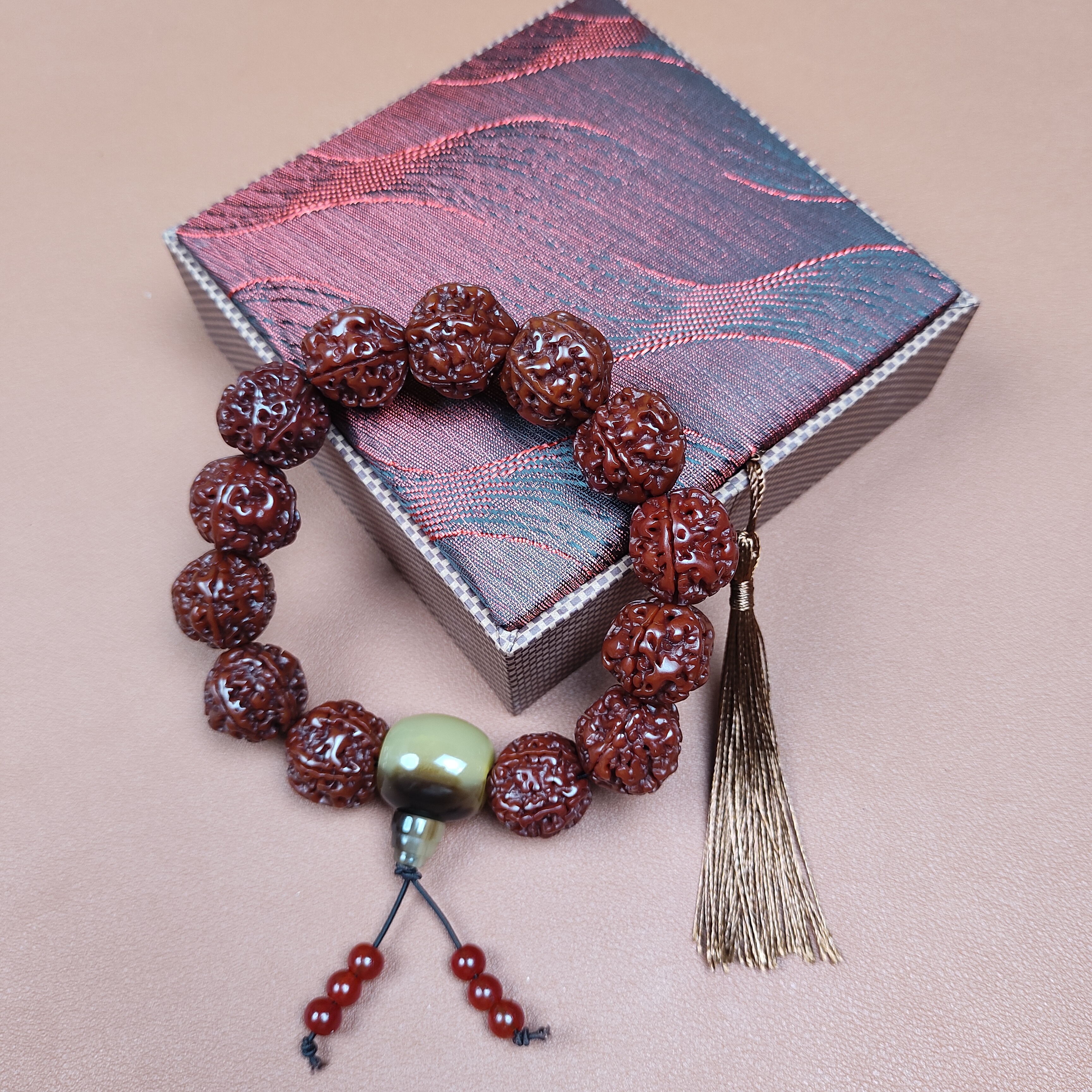 源头工厂手串手链饰品金刚菩提五瓣手串Y636无礼盒