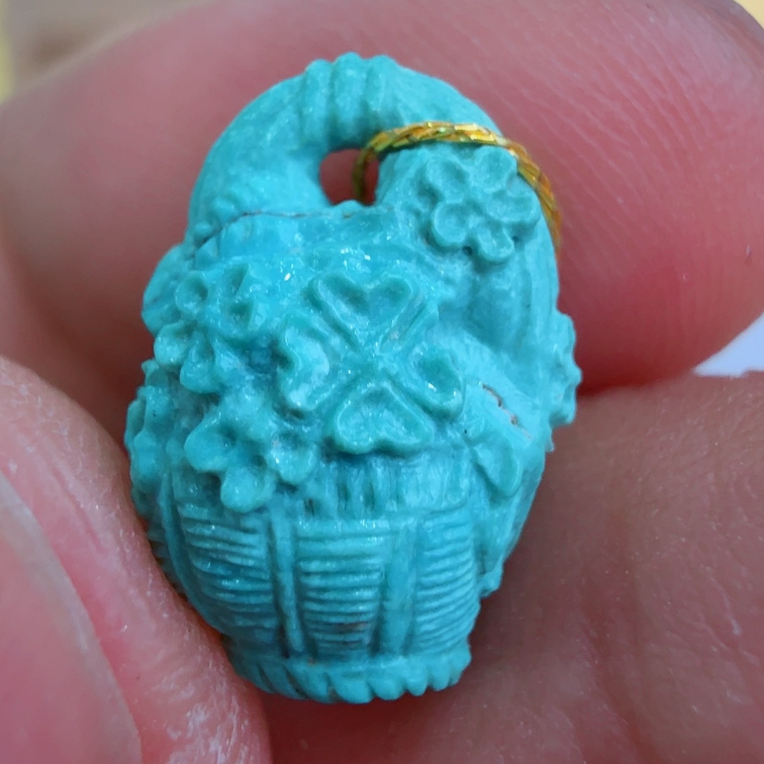 绿松石未镶嵌配饰