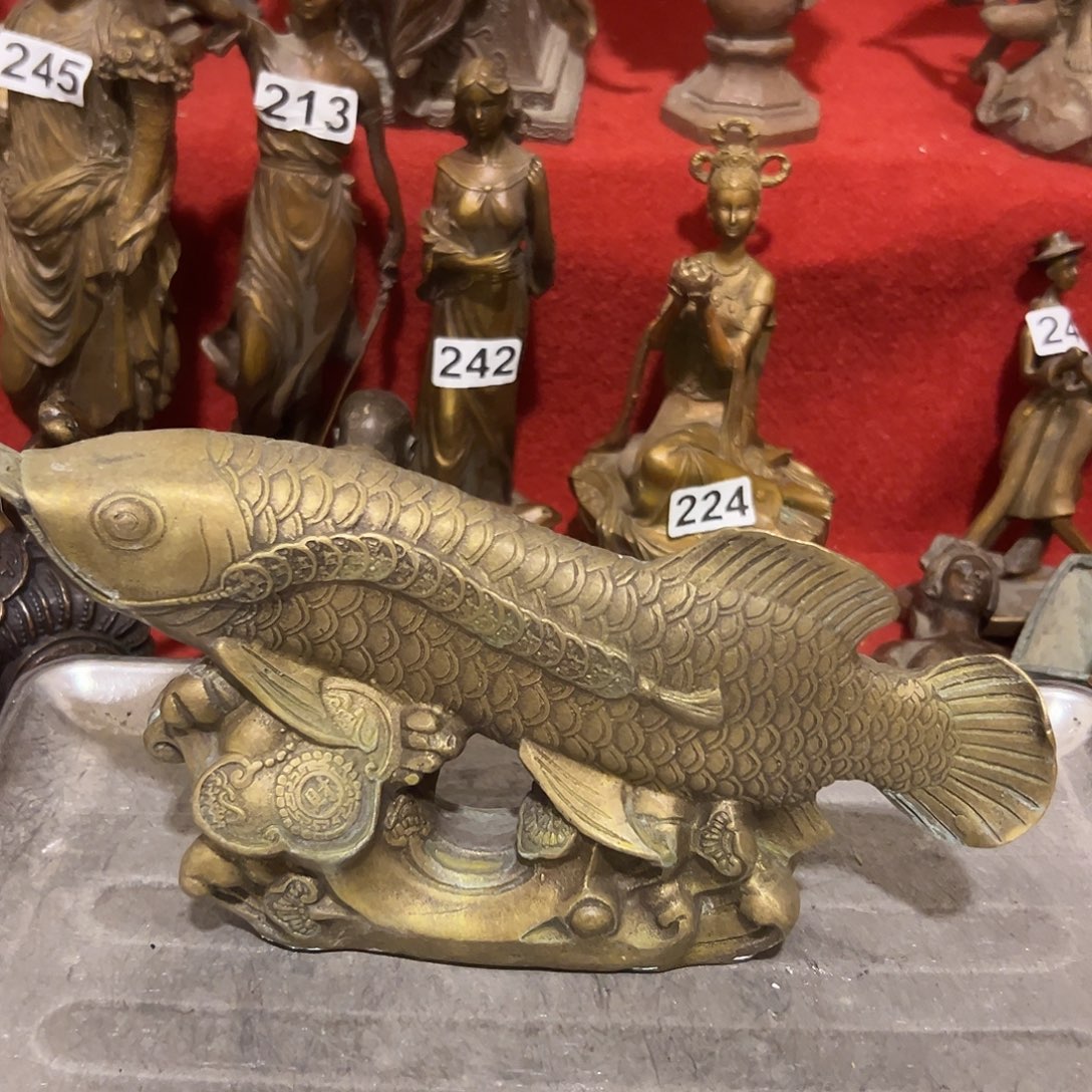 黄铜摆件，文房摆件工艺品