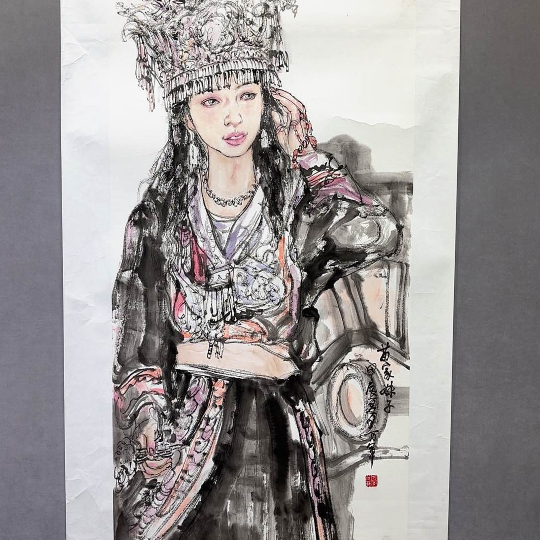 国画国画纯手绘作品请放心去藏