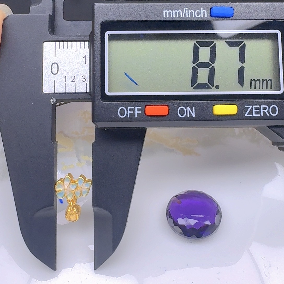 颈饰紫晶银S925镶嵌紫水晶925镶嵌4