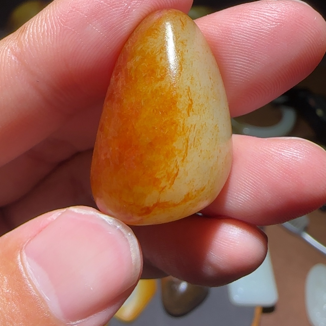和田玉未镶嵌颈饰旷*