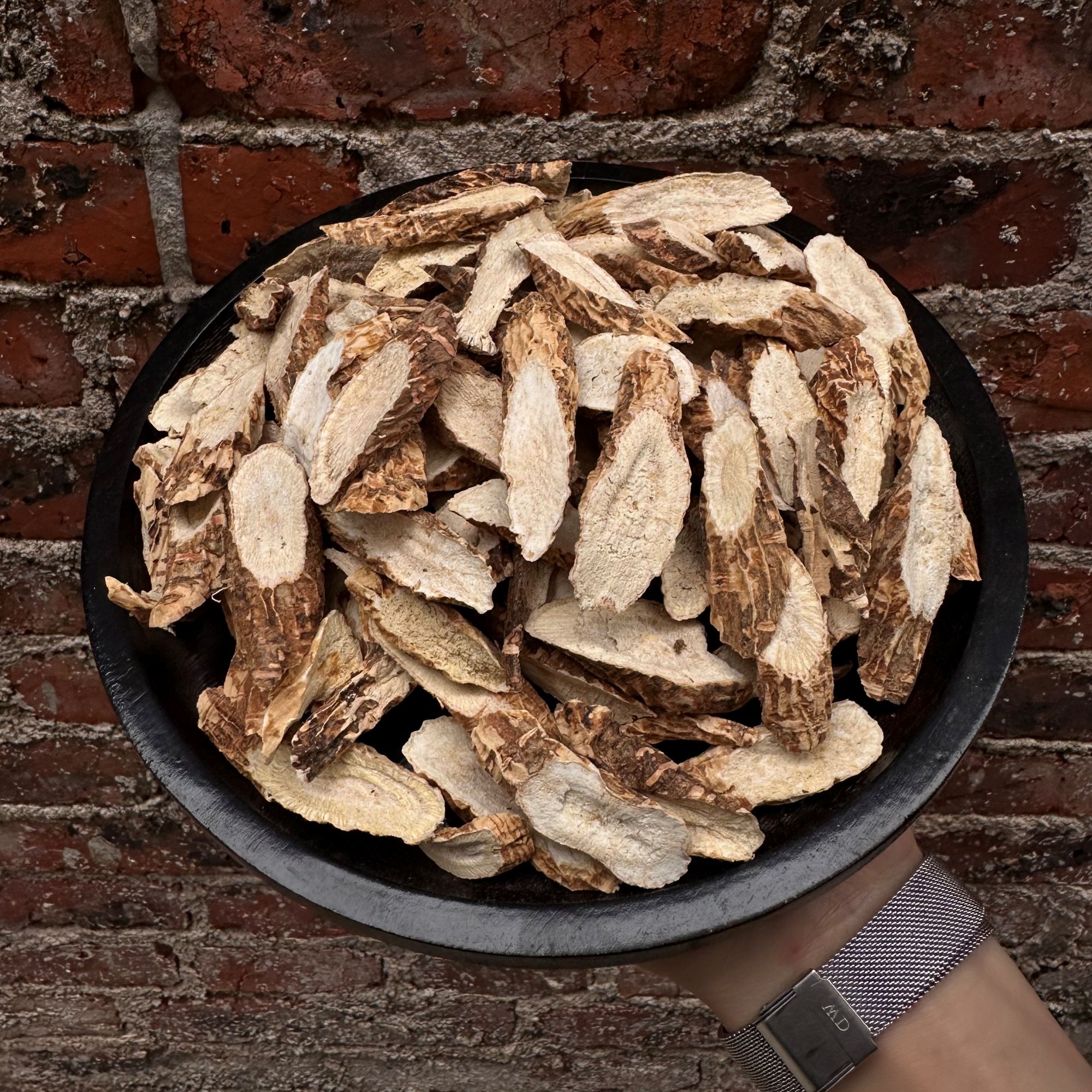 仿野纯粉质种植12年牛大力干片