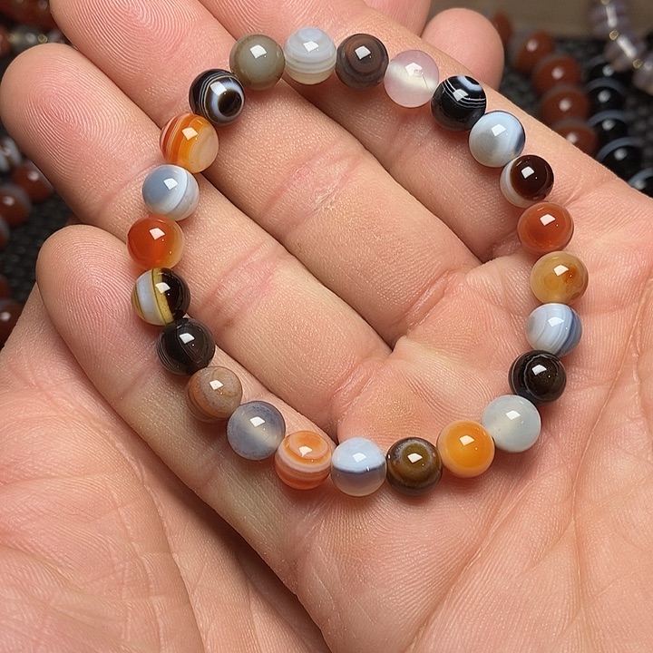 玛瑙/玉髓手链未镶嵌