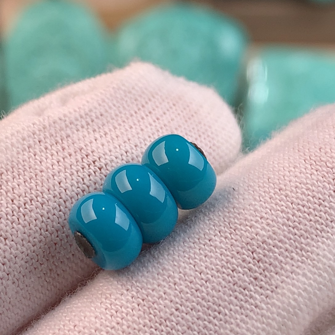 绿松石未镶嵌三连直切卡7