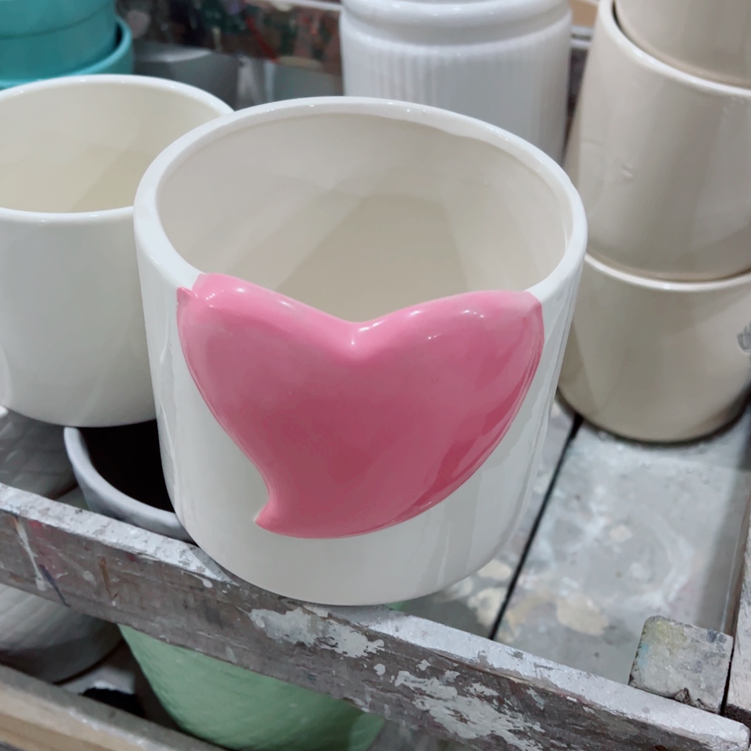 糖****有孔，陶瓷花盆满10米包邮发货