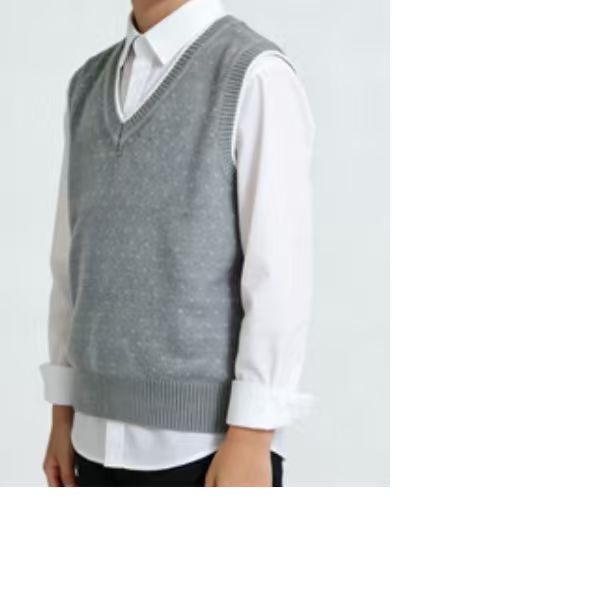 男女同款V领秋冬毛衣