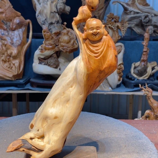 柏木（崖柏）根雕摆件