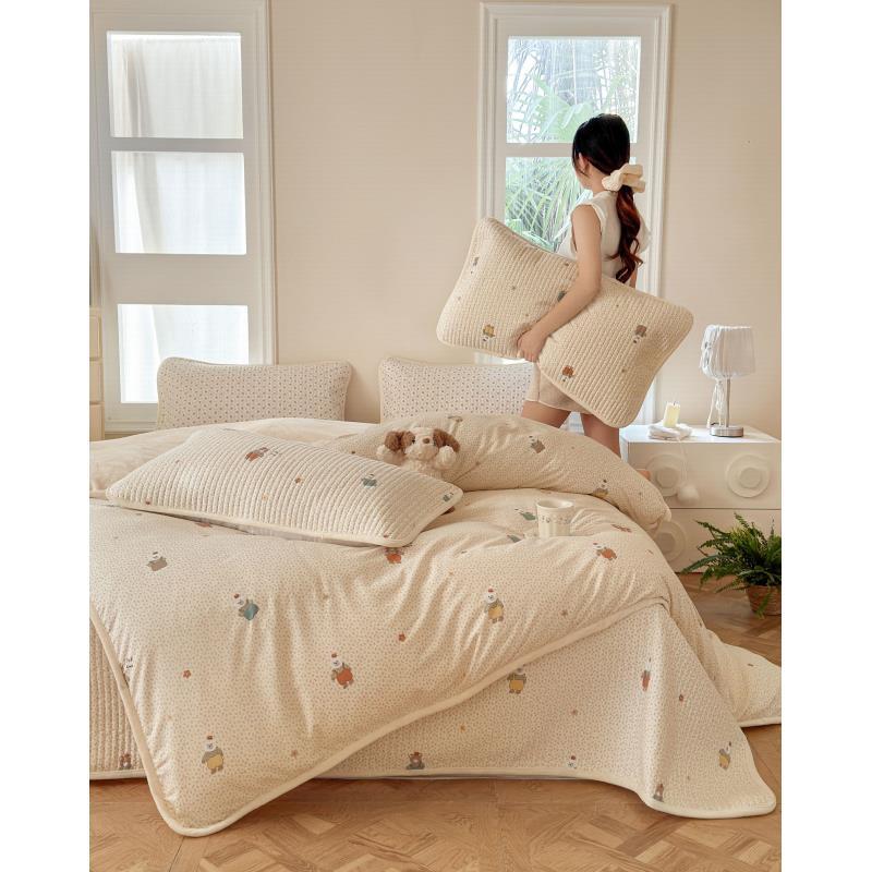 【晚悠】136[暖绵绵]2025上新款田园风小清新（三）四件套-wp