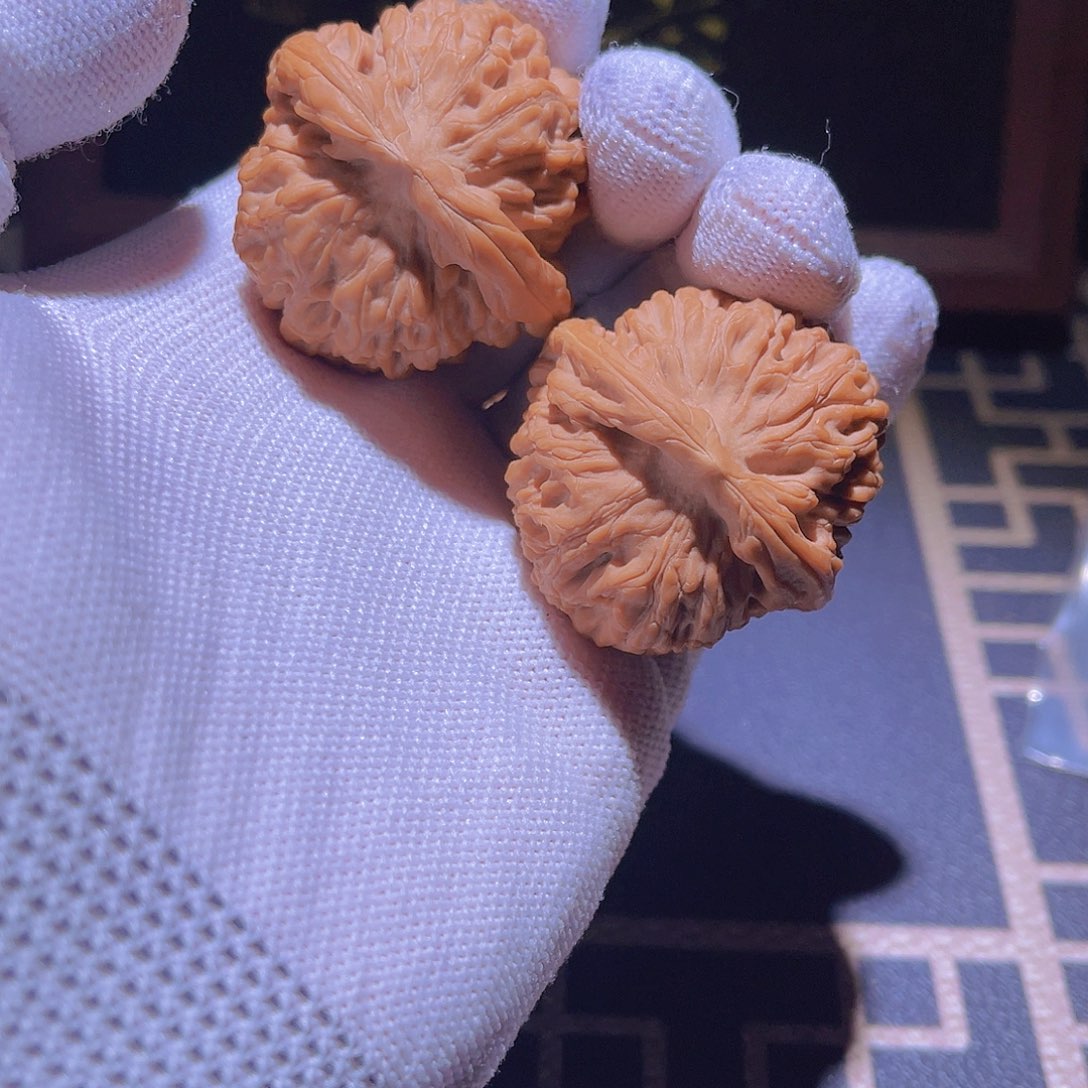 吊坠文玩核桃黯*莲花