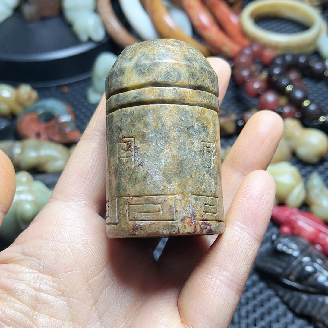 白玉菩提吊坠摆件