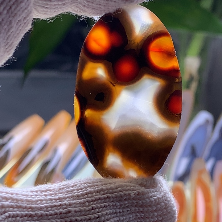 未镶嵌玛瑙/玉髓珠宝半成品105